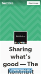 Mobile Screenshot of blog.kontrib.it